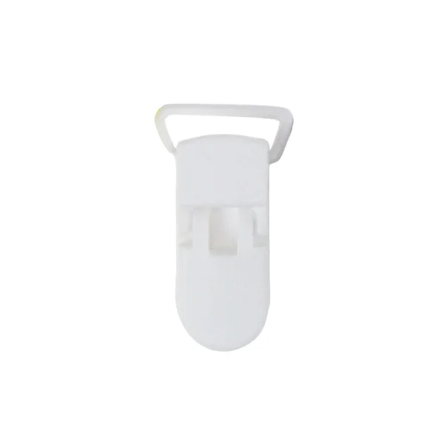 
2cm kam 1 plastic pacifier clips suspender clips with gripping teeth for soother paci pacifier dummy bib 