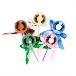 High Quality Lollipop Eyelashes Custom Eyelash Packaging Box