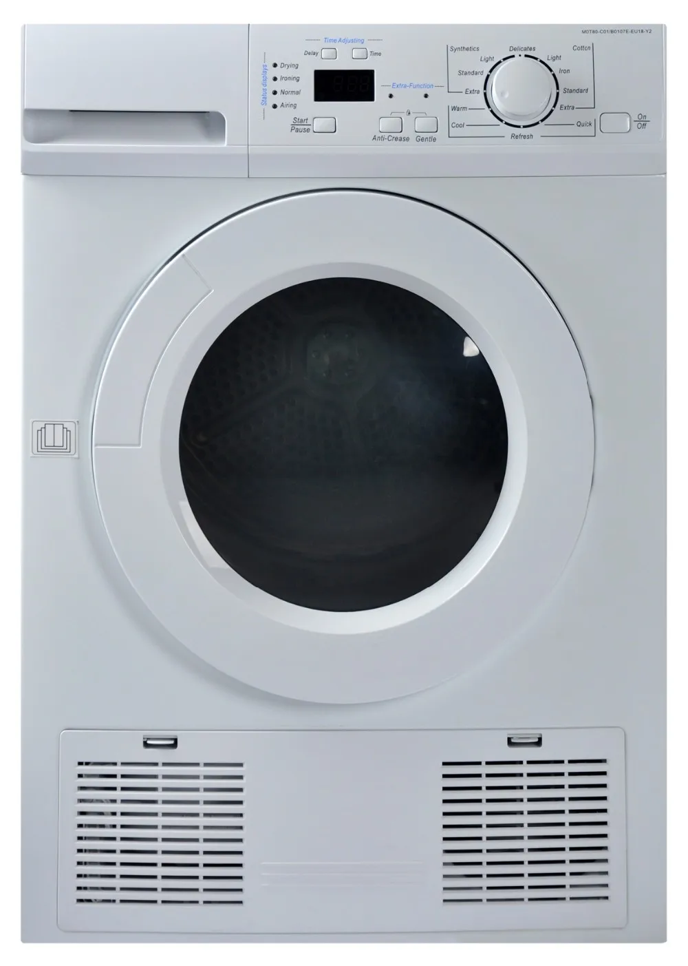 Household Appliance Electric Tumble Clothes Dryer Condenser Dryer 7kg 