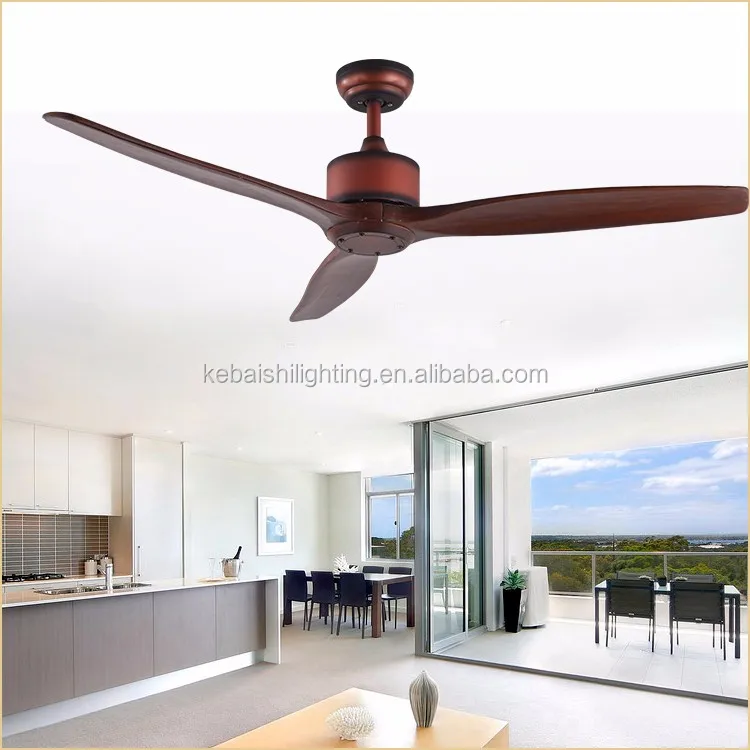 Hot Sale Antique Style Solid Wood Ceiling Fan Low Power Consumption Silent Fan With CE UL ROHS