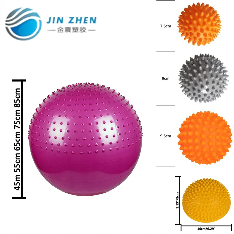 spiky yoga ball