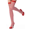 Latest design Christmas stocking in bulk women cute stocking stripe stocking