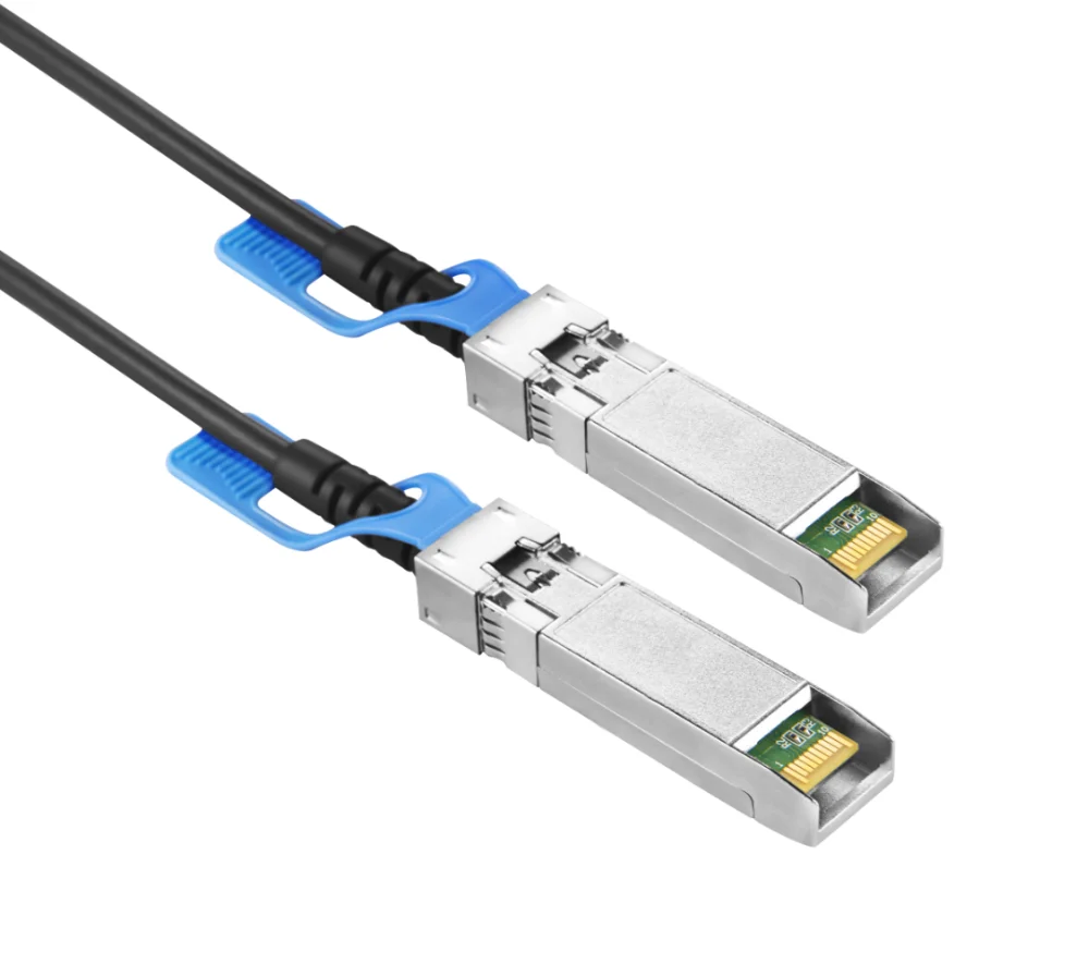 ЦАП 40G QSFP на 4*10G SFP + кабель 1 м медный SFP + прямое подключение пассивный