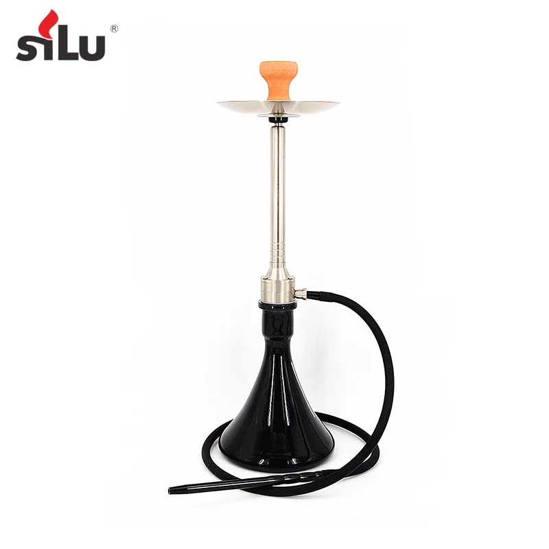 Hot style aluminum alloy stainless steel color large shisha