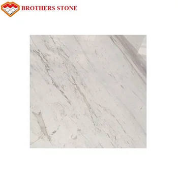2019 New Block Greece White Volakas Marble Tiles Slab 36 X36