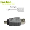 LKCL452 wholesale IEEE1394 4pin to 6pin FireWire DV video adapter