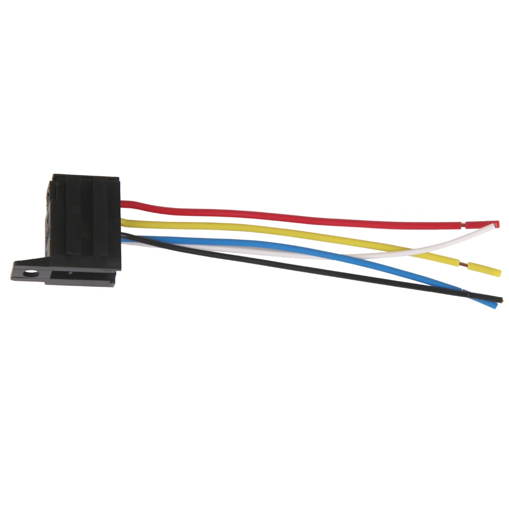 Car 12v 12 Volt Dc 20a 30a Amp Relay Harness Socket 5pin 5