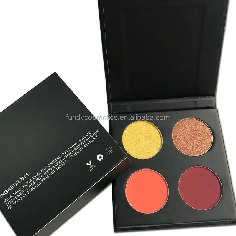 

HOT 64 colors!!! eyshadows cosmetics individual single makeup high pigment eyeshadow 26mm DIY hot sale in USA UK CANADA, 4 colors