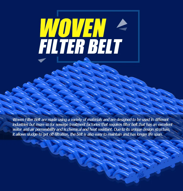 China 100% Polyester Monofilament Belt Filter Cloth Polyester Filter 