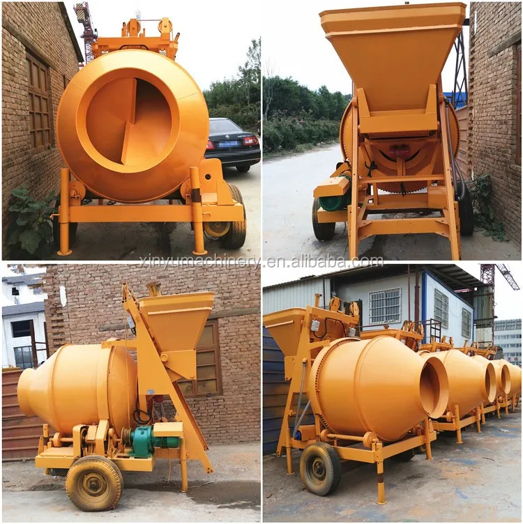 Jianjie Portable Mini Mixer Beton Machine Concrete Mixers Jzc 350 Orange Philippines Buy Mini