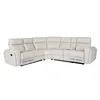 Amazon Supplier Fabric Furniture Couch Corner Recliner Sofa Set
