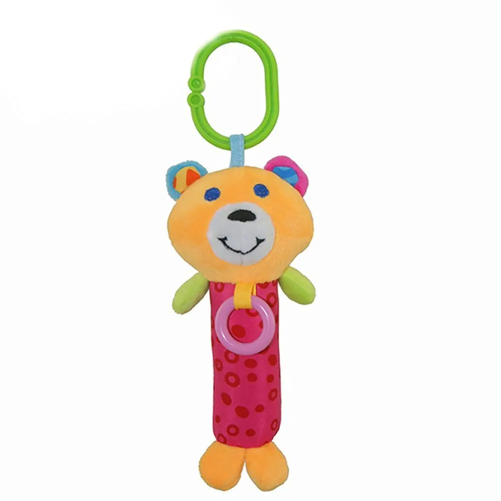 Wingingkids Baby Stroller Toys Baby Rattles Soft Plush Toy Multifunction