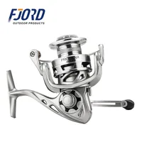 

FJORD Best saltwater dam quick all silver color spinning reel