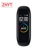 

Newest Mi Band 4 Smart Mi BT 5.0 Wristband Fitness Bracelet AMOLED Color Touch Screen Music AI Heart Rate
