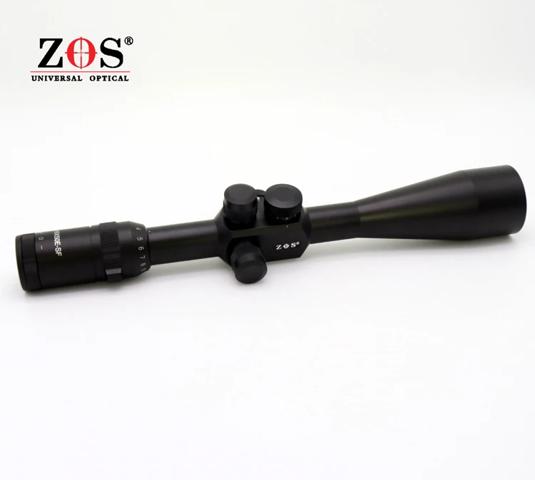 

ZOS Optics 4-16x50E First Focal Plane Riflescope Hunting rifle scopes with 30mm tube and illuminated reticle