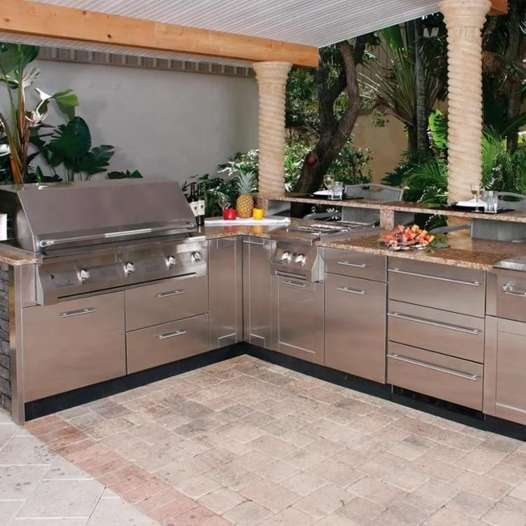 2021 Vermont New Stainless Steel Outdoor Kitchen Outdoor