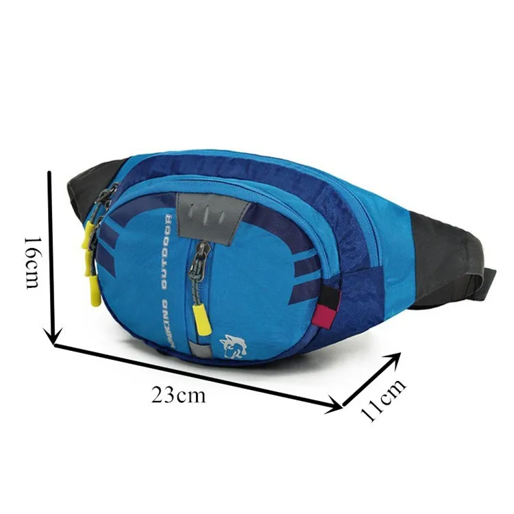 Atacado CY-2009 personalizado pequeno caminhadas cintura saco