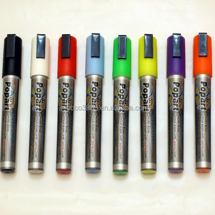 

Top selling Neon color Ink Water based Erasable glass marker