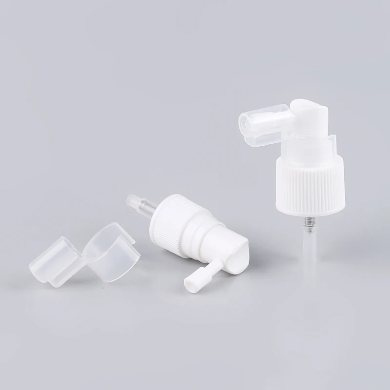 Plastic Safe White Short Mouth Nasal Spray Pump 20/410 24/410 Treatment