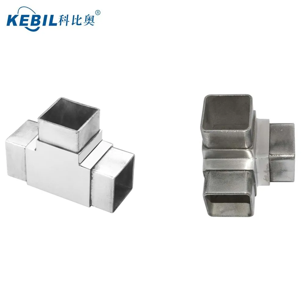 Stainless Steel Pipe Fitting Square Tube Y Pipe Connector - Buy Pipe ...