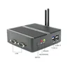 Eglobal Fanless 2 Lan Mini PC Windows7 10 Quad Core 1900 4GB RAM 64GB SSD WIFI Linux Pfsense Router Firewall Server AES-NI