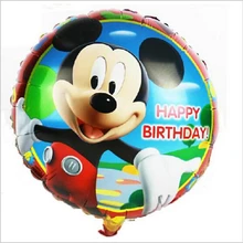 18inchMickey Mouse Party Foil Balloons for Party Supplies or birthday 45*45cm Cartoon Animation picture