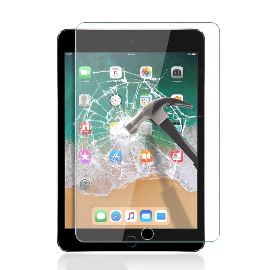 

For Apple Ipad Mini 123 Tempered Glass Screen Protector 9H 2.5D High Definition Quality Anti Scratch Film For Apple Ipad series