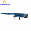 3 axles 40ft skeleton container chassis semi trailer low price for sale