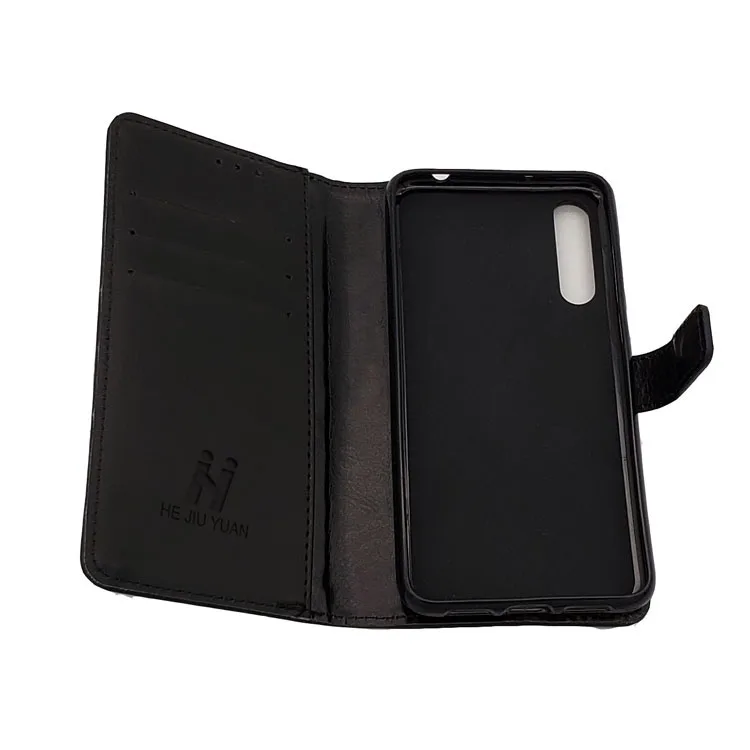 Factory Price Mobile Phone PU Leather Cover Flip Wallet Case for Huawei P20 Pro