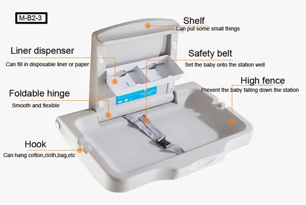 hape baby changing table