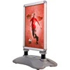 A1 silver customized advertising outdoor wind stand