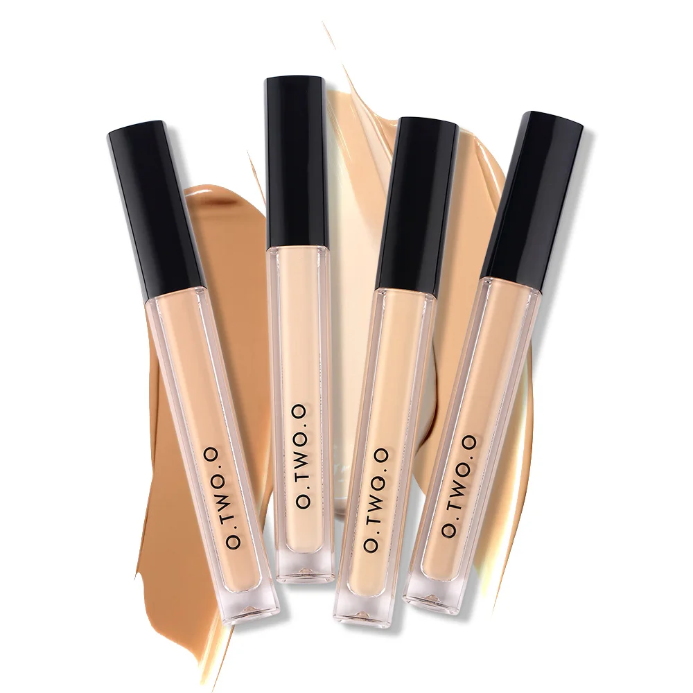

O.TWO.O Liquid Concealer Cream Makeup Perfect Cover High Definition Concealer with 4 Colors