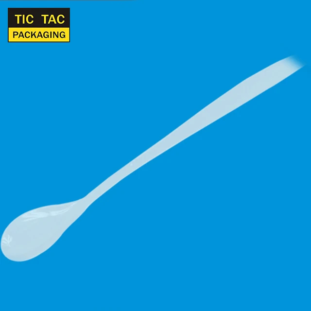 Spoon sobert transparent disposable bulk plastic cutlery for restaurant