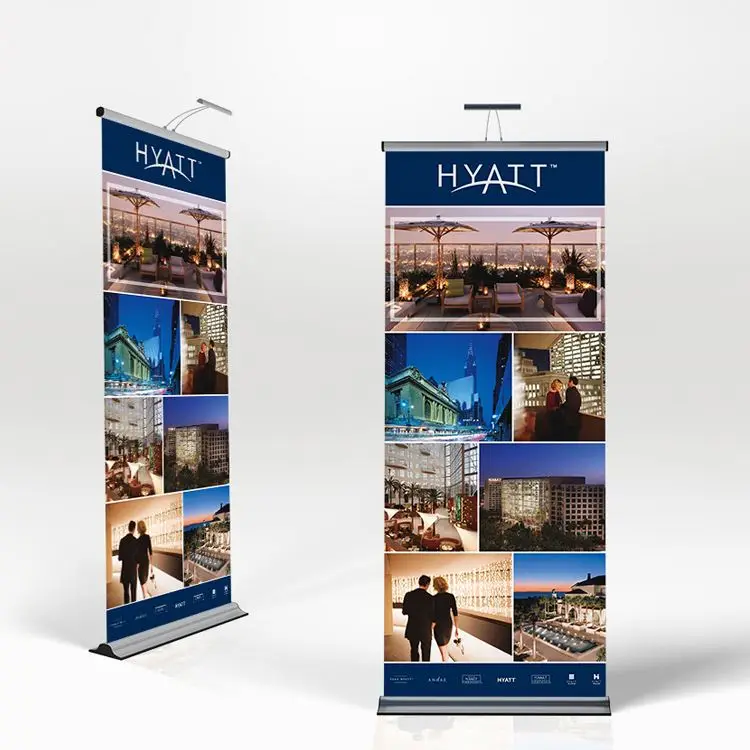 Odm Led Roll Up Banner Light Roll Up Banner 85 X 200 Roll Up