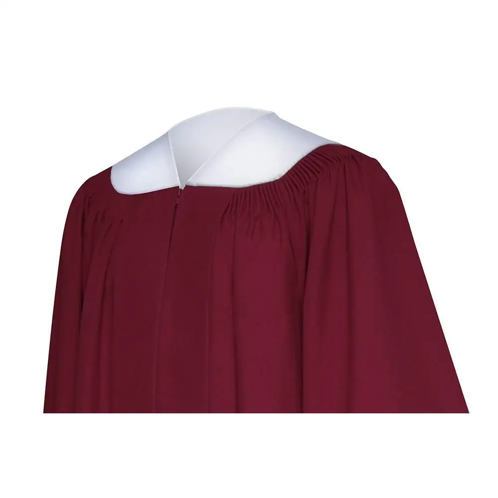 Wholesale Christian Church Choir Uniforms Burgundy Choir Dress With