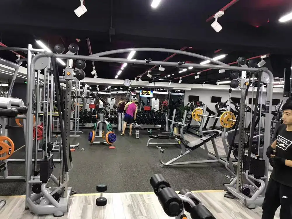 Flex Fitness Gym Equipment Functional Trainer Land Fitness Hand Held