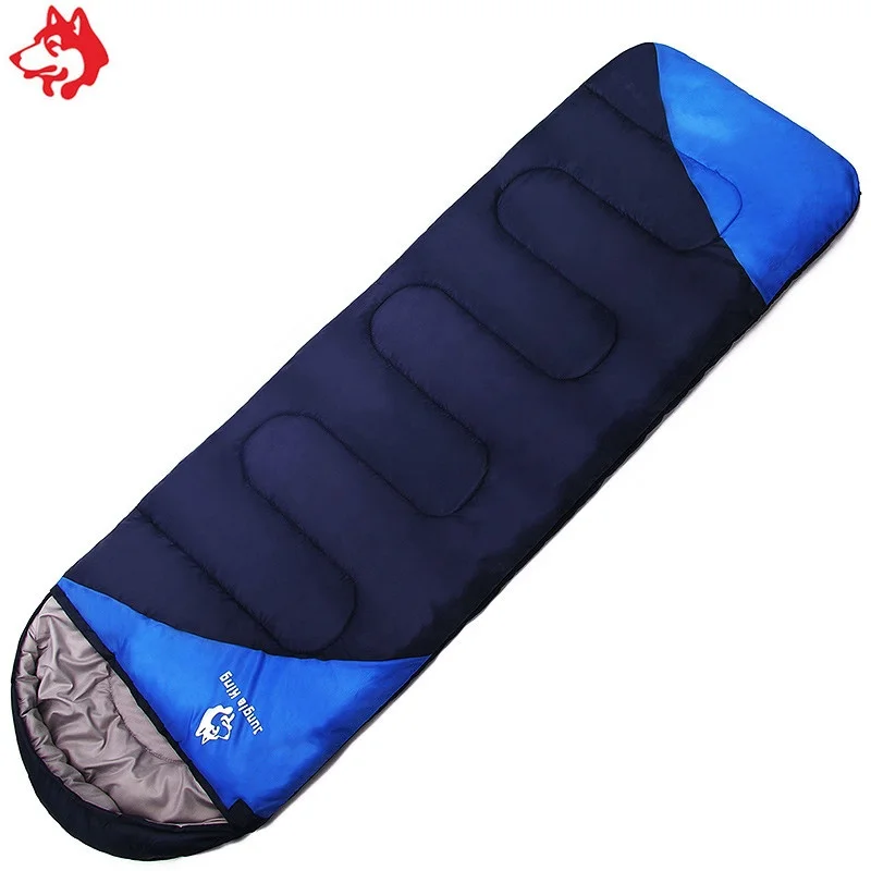 

190T polyester thick waterproof and durable climbing comfortable sleeping bag hunting sleeping bag, Blue/green/red/navy