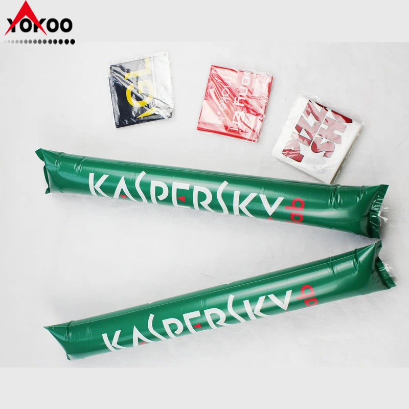 
PE inflatable stick, thunder stick, inflatable cheering stick for sports events or cancerts 