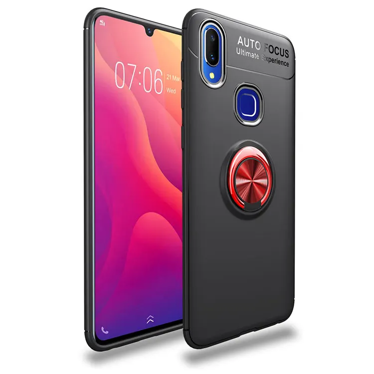 

Shockproof Ring Mobile Phone Back Cover For Vivo v11i Case, Multi-color, can be customized