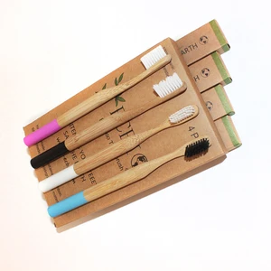 Hot sellers 100% Natural Bamboo Toothbrush Soft bamboo tooth brush