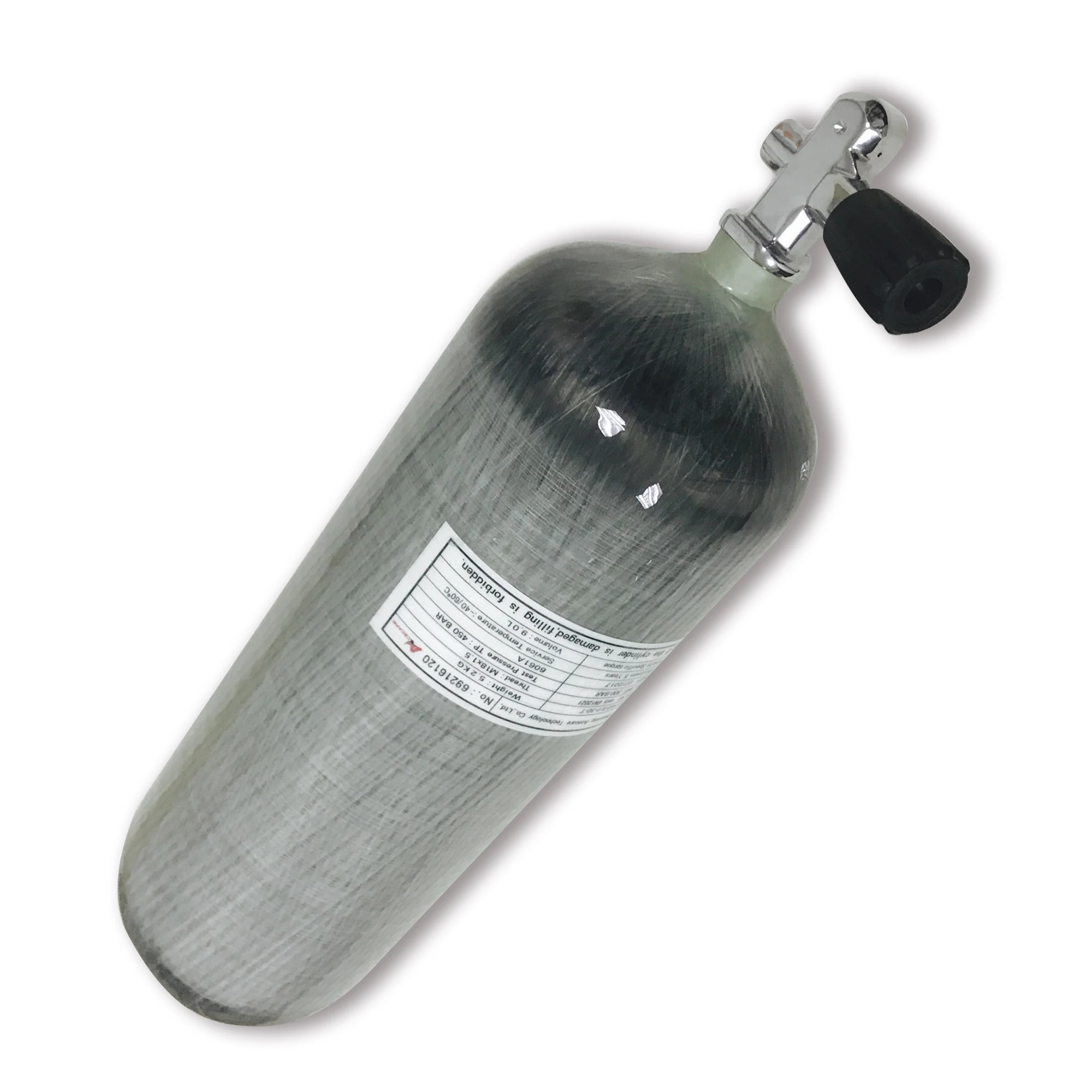 最新版本的 2019 9l ce 碳纤维气瓶水肺潜水氧气瓶
