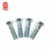 High tensile galvanized steel silver black hex head bolts bolts