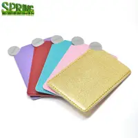 

New Style Promotion Gift Metal Mirror /Fashion Mini Cosmetic Mirror With PU Wallet Bag