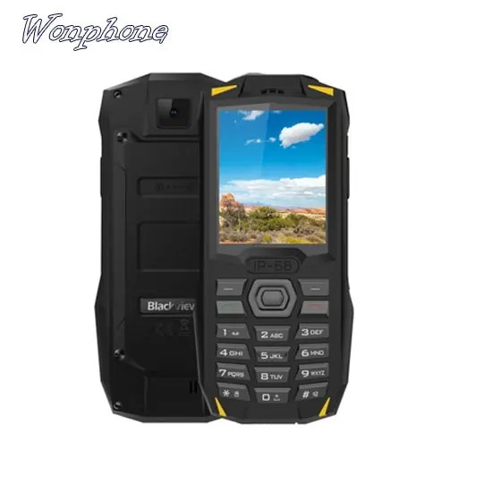 

Good Rugged phone Blackview BV1000 IP68 Waterproof Dustproof Shockproof, 3000mAh Battery Mobile Phone with Dual SIM