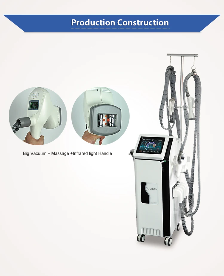 2019 Vela Shape Vacuum RF Slimming Machine for Body Shaping Face Lift