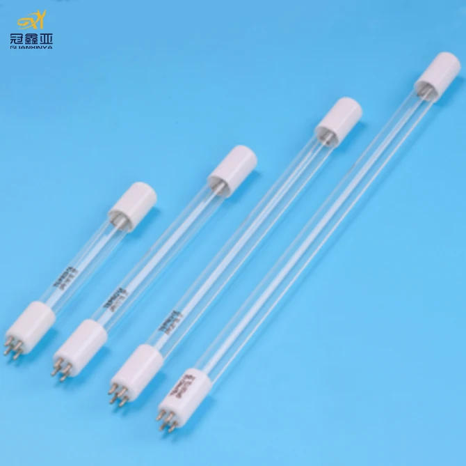 287mm single end 4 pin 15w high power germicidal uv lamp