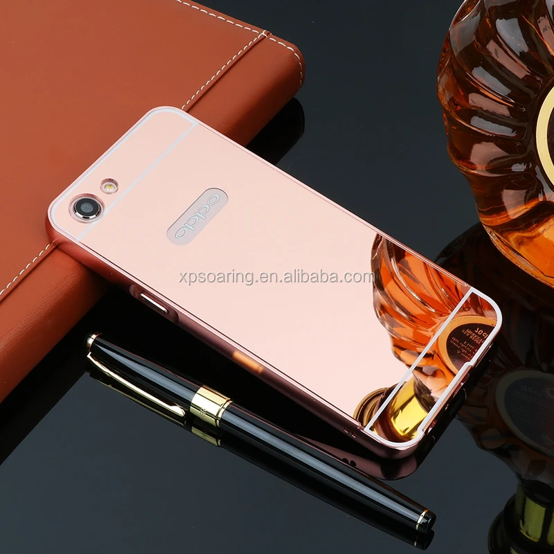 

Mirror bumper case back cover for Oppo A83, N/a