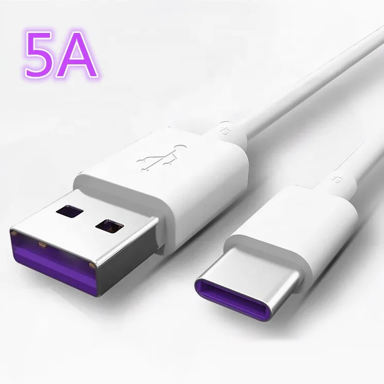 

Factory high quality super charger 1M 3FT TPE usb 3.0 Type C fast charging cable 5A for Huawei cable original, Black;white;customize