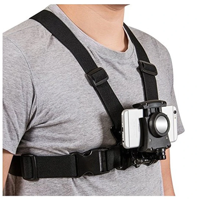 Mobile Phone Chest Mount Harness Strap