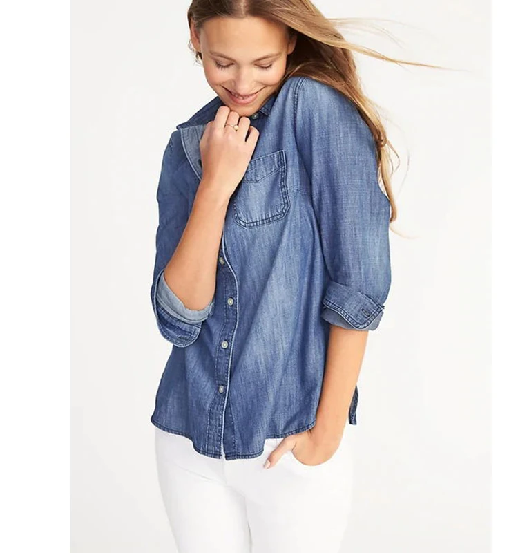 定制长袖宽松女士牛仔夹克 - buy jaket,jaket 妇女,牛仔夹克 product